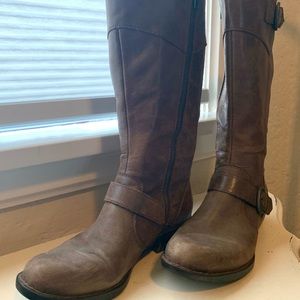 Brown Born Midcalf Boots